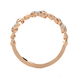 1/8 ctw Round Lab Grown Diamond Ring