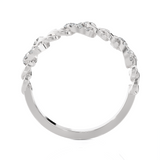 1/8 ctw Round Lab Grown Diamond Ring