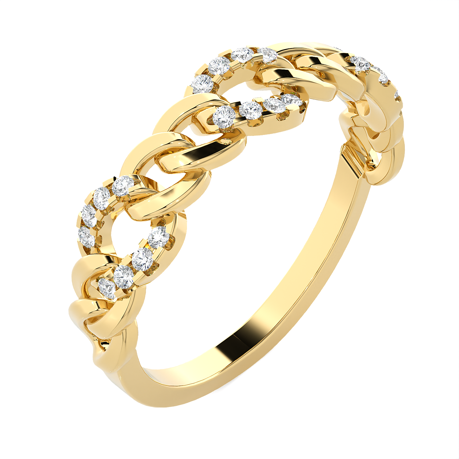 1/8 ctw Round Lab Grown Diamond Ring