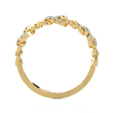 1/8 ctw Round Lab Grown Diamond Ring