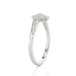 1/6 ctw Round Lab Grown Diamond Ring