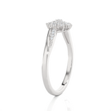 1/6 ctw Round Lab Grown Diamond Ring