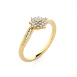 1/6 ctw Round Lab Grown Diamond Ring