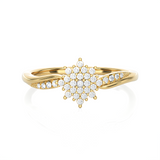 1/6 ctw Round Lab Grown Diamond Ring