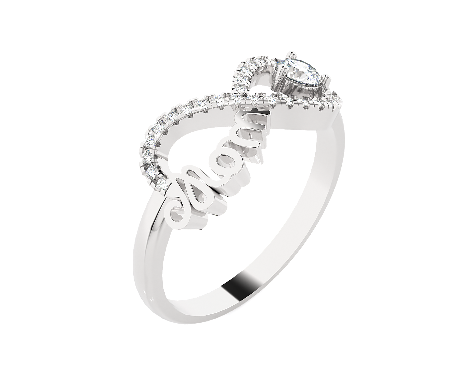 1/4 ctw Round Lab Grown Diamond Ring