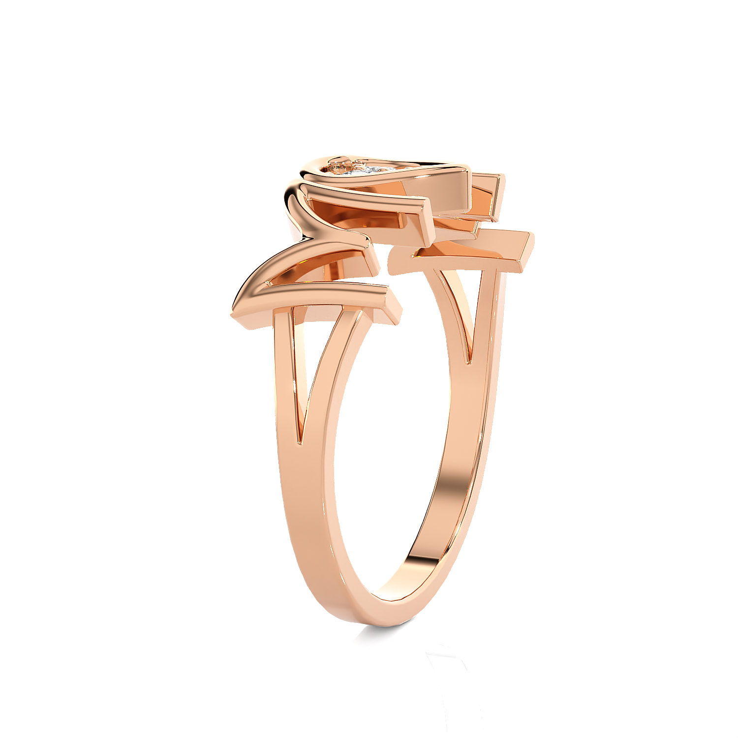 1/6 ctw Round Lab Grown Diamond Ring