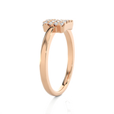 1/5 ctw Round Lab Grown Diamond Ring