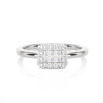 1/5 ctw Round Lab Grown Diamond Ring