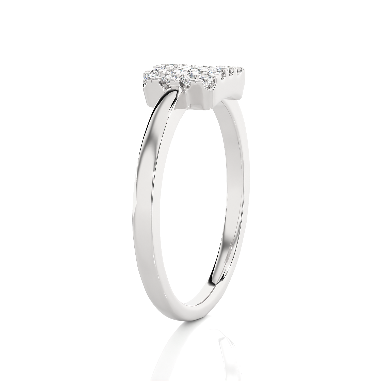 1/5 ctw Round Lab Grown Diamond Ring