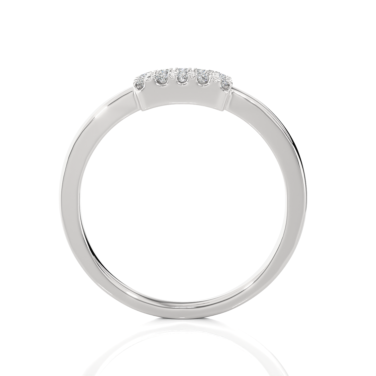 1/5 ctw Round Lab Grown Diamond Ring