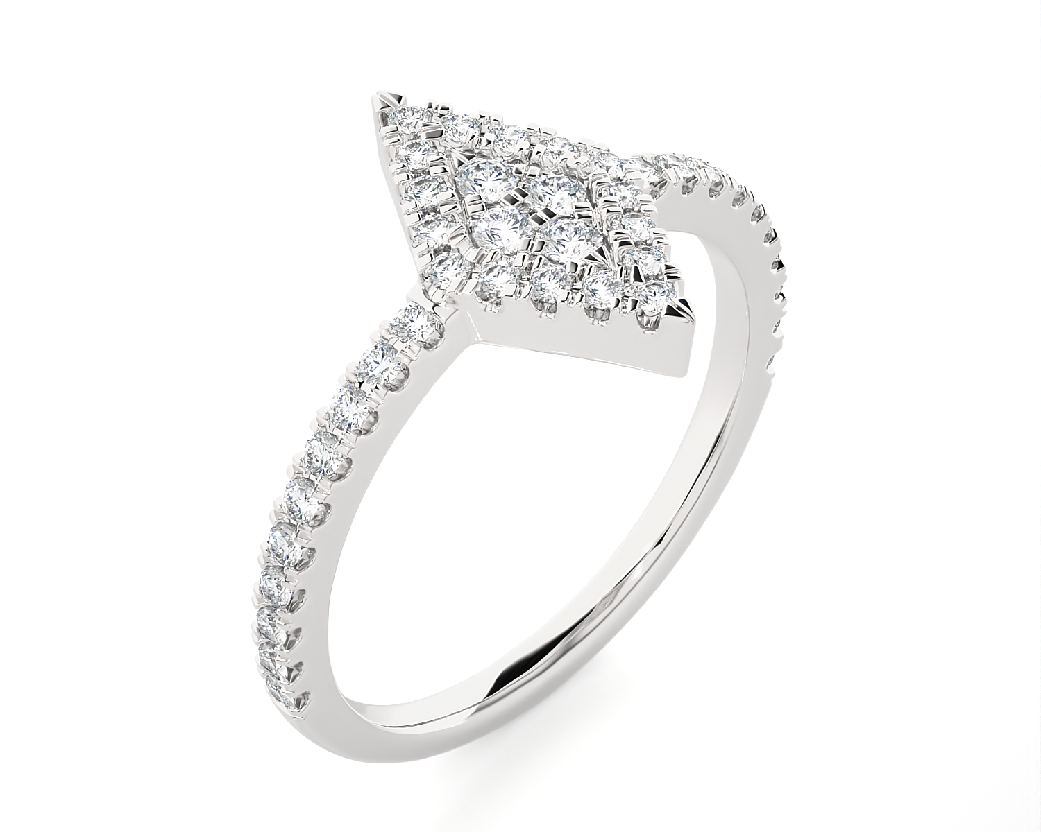 1/2 ctw Round Lab Grown Diamond Ring