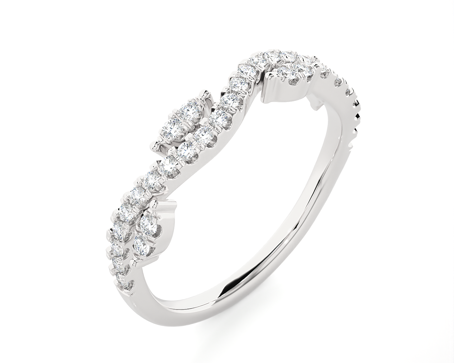 1/3 ctw Round Lab Grown Diamond Ring