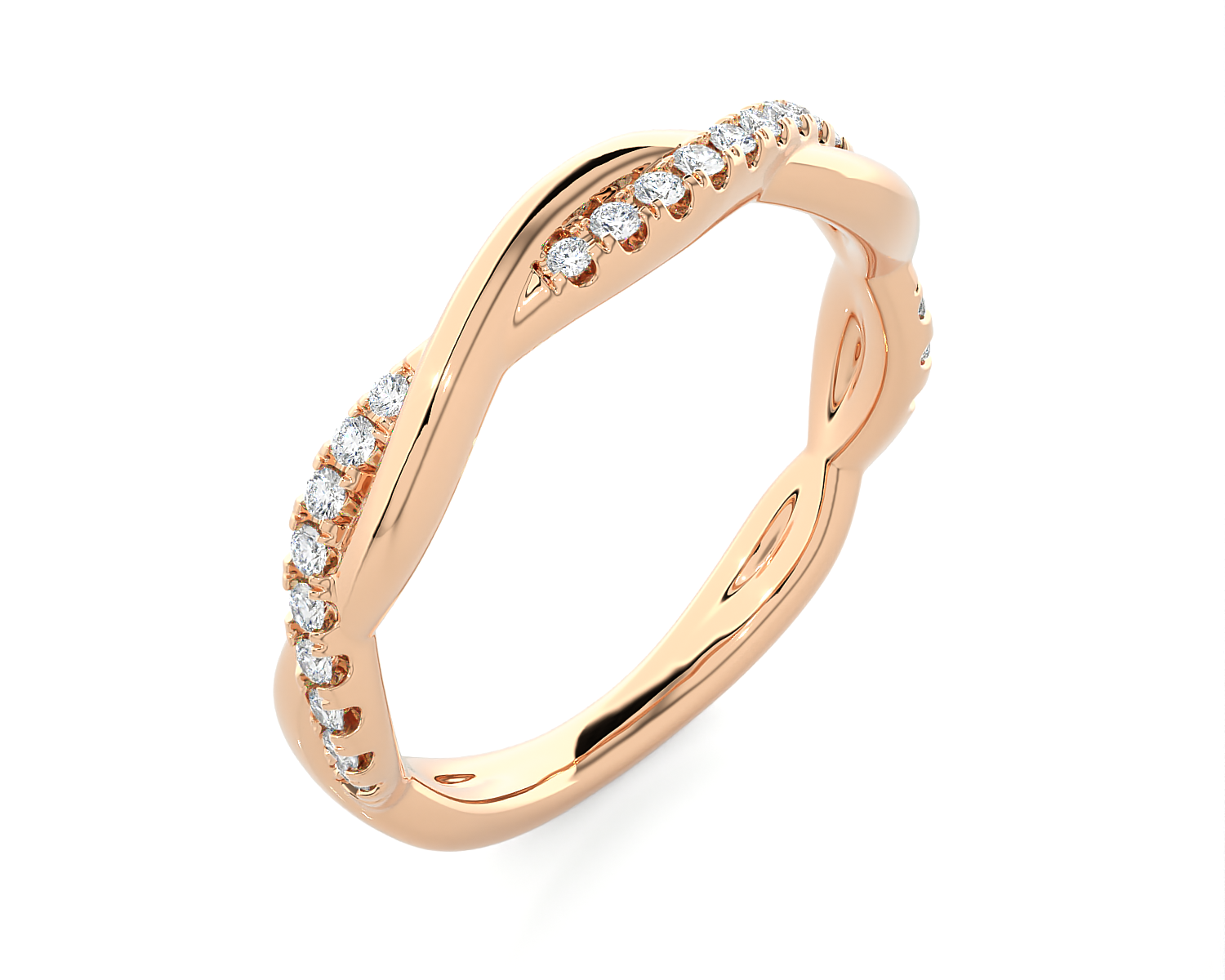 1/5 ctw Round Lab Grown Diamond Ring