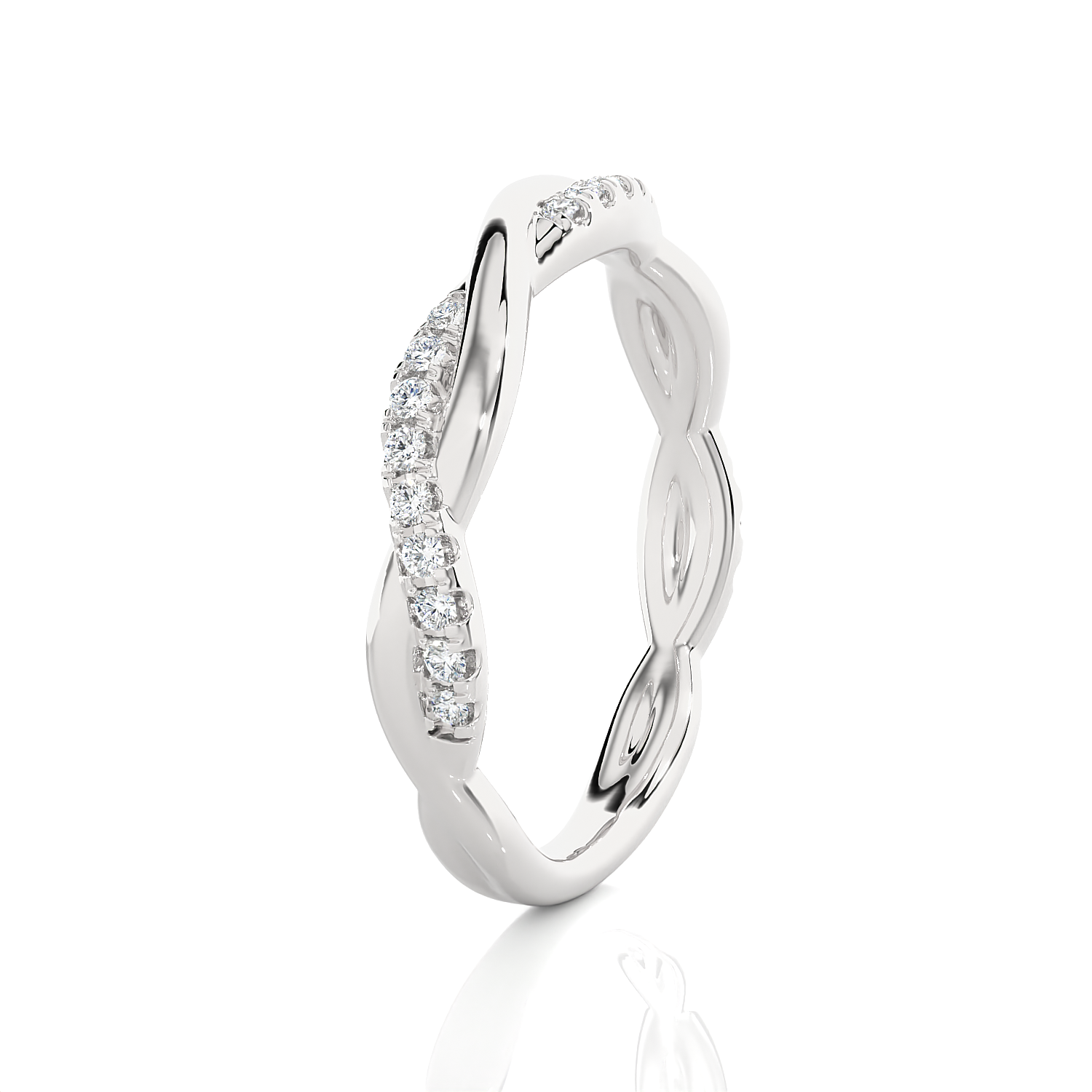 1/5 ctw Round Lab Grown Diamond Ring