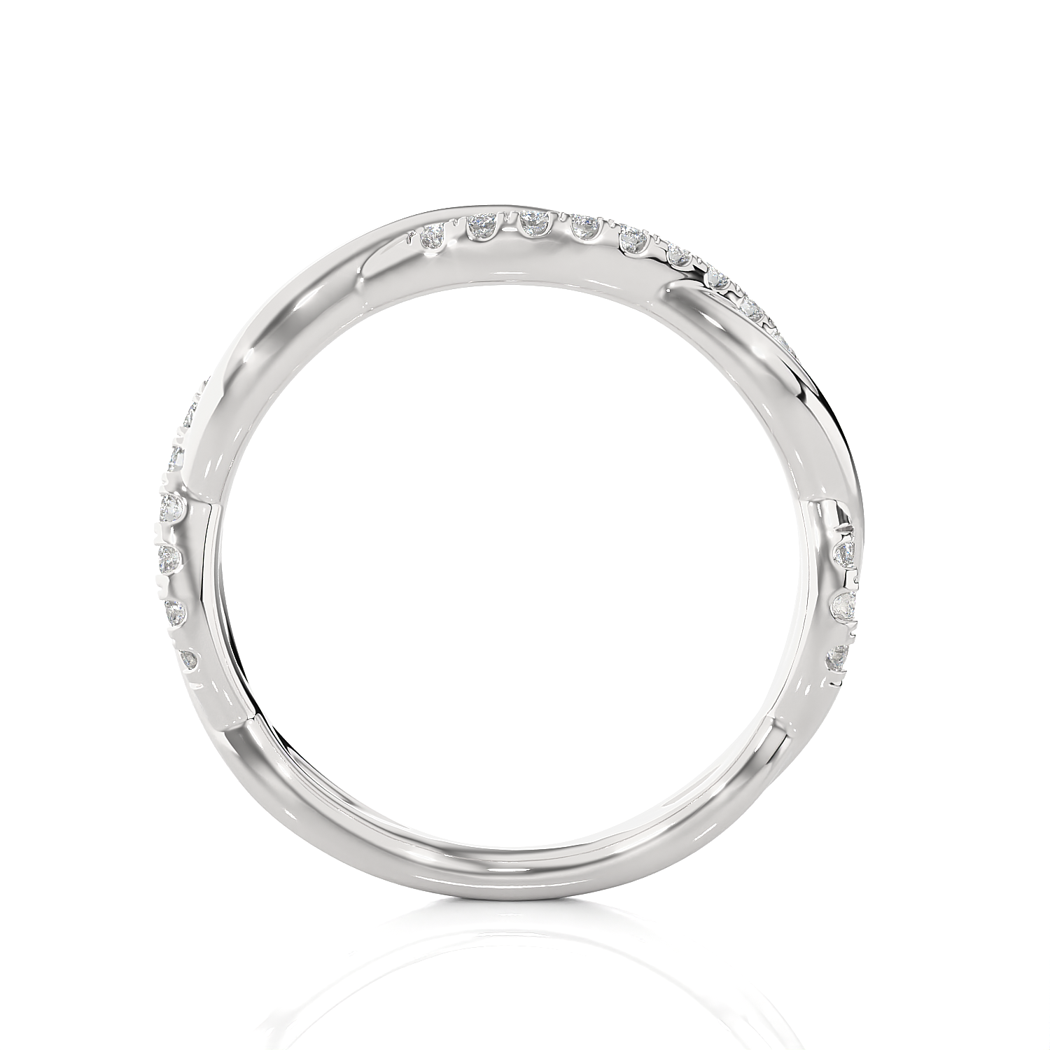 1/5 ctw Round Lab Grown Diamond Ring
