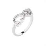 1/4 ctw Round Lab Grown Diamond Ring
