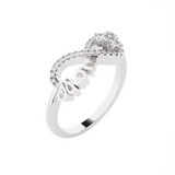 1/4 ctw Round Lab Grown Diamond Ring