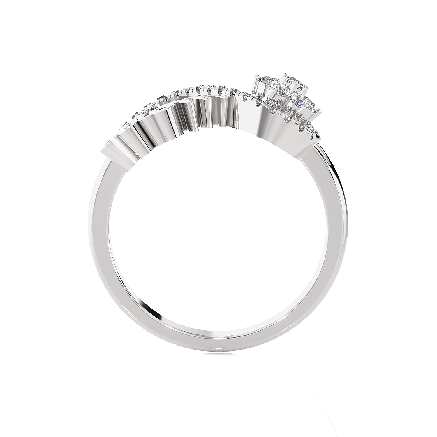 1/4 ctw Round Lab Grown Diamond Ring