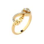 1/4 ctw Round Lab Grown Diamond Ring