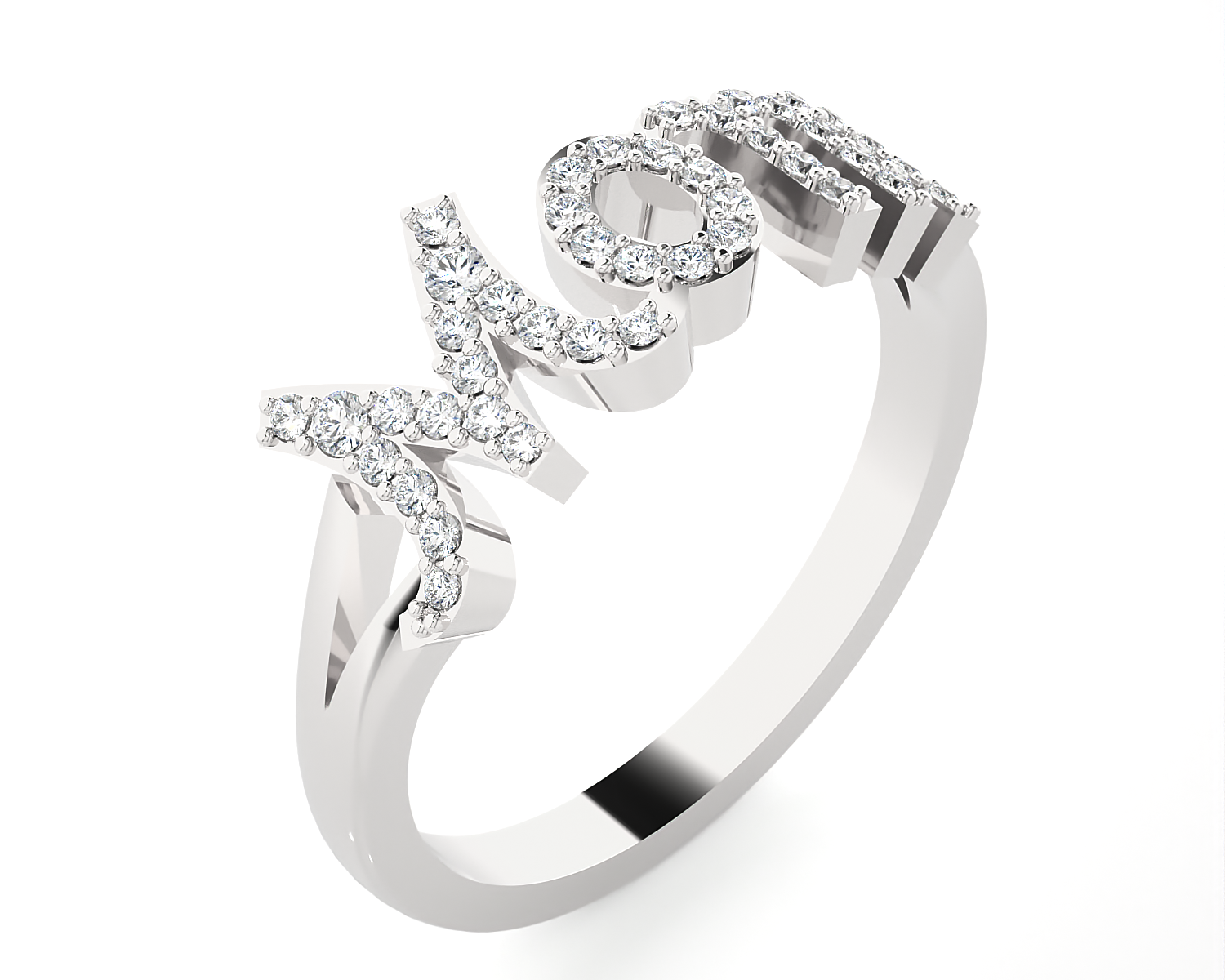 1/4 ctw Round Lab Grown Diamond Ring