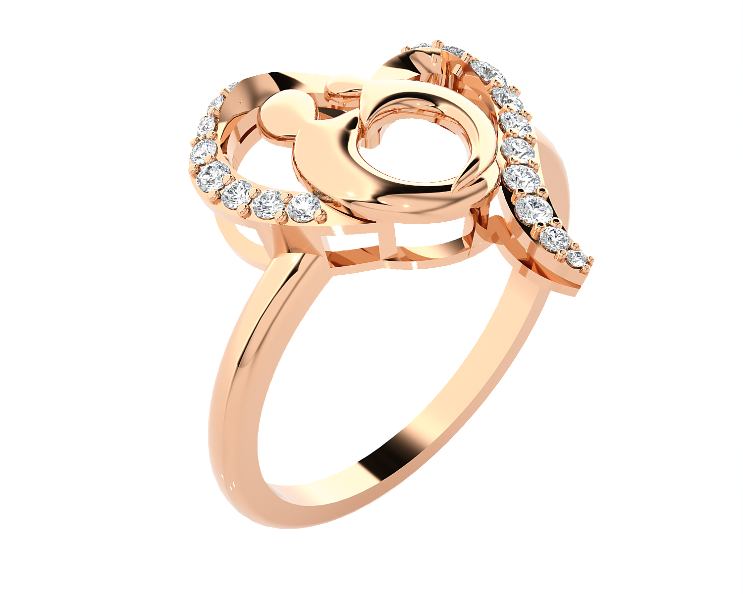 1/5 ctw Round Lab Grown Diamond Ring