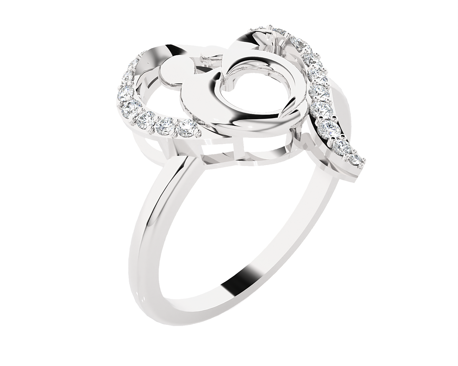 1/5 ctw Round Lab Grown Diamond Ring