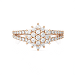3/4 ctw Round Lab Grown Diamond Ring