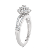 3/4 ctw Round Lab Grown Diamond Ring