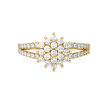 3/4 ctw Round Lab Grown Diamond Ring