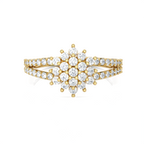 3/4 ctw Round Lab Grown Diamond Ring