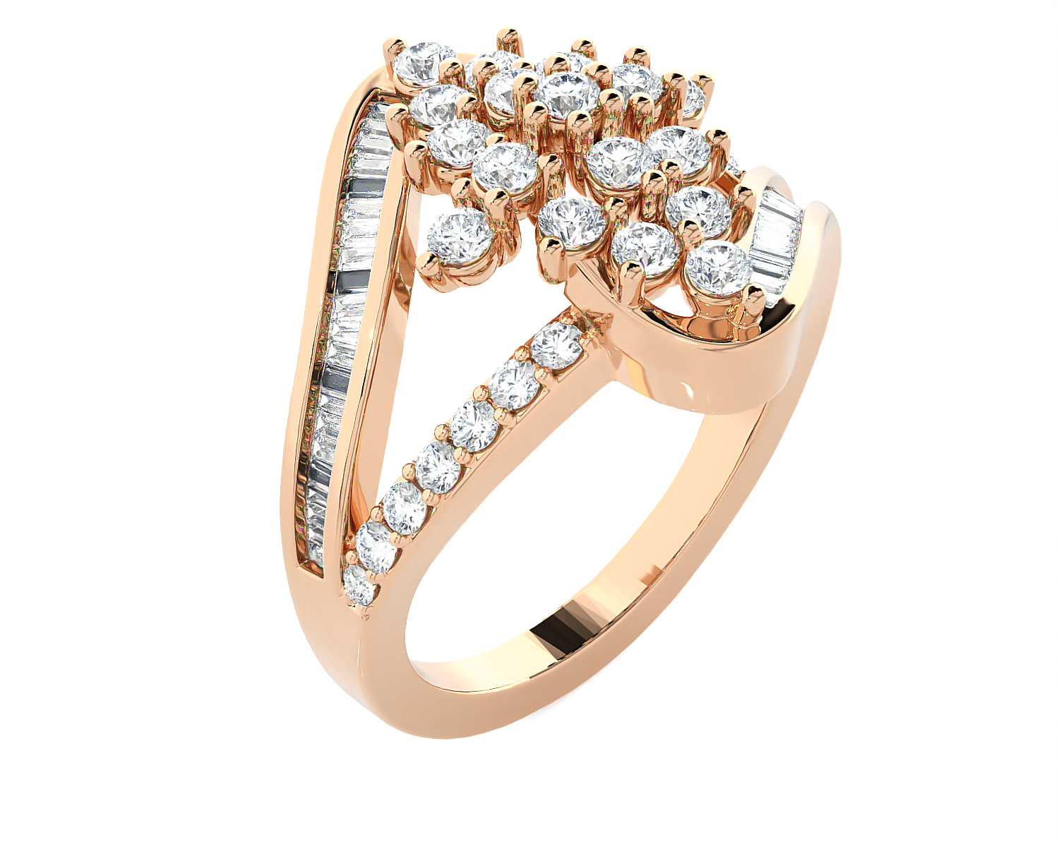 1 ctw Round Lab Grown Diamond Ring