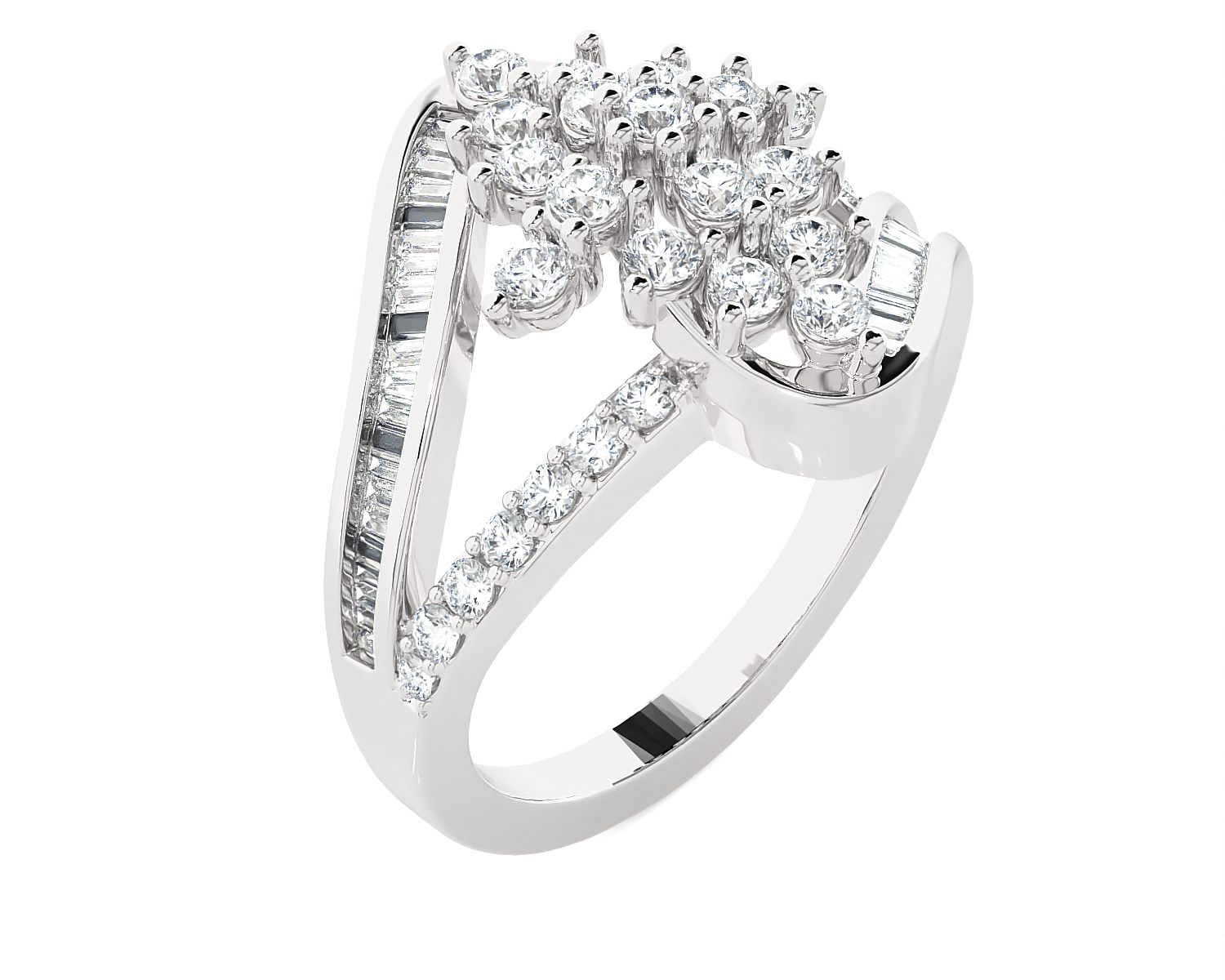 1 ctw Round Lab Grown Diamond Ring