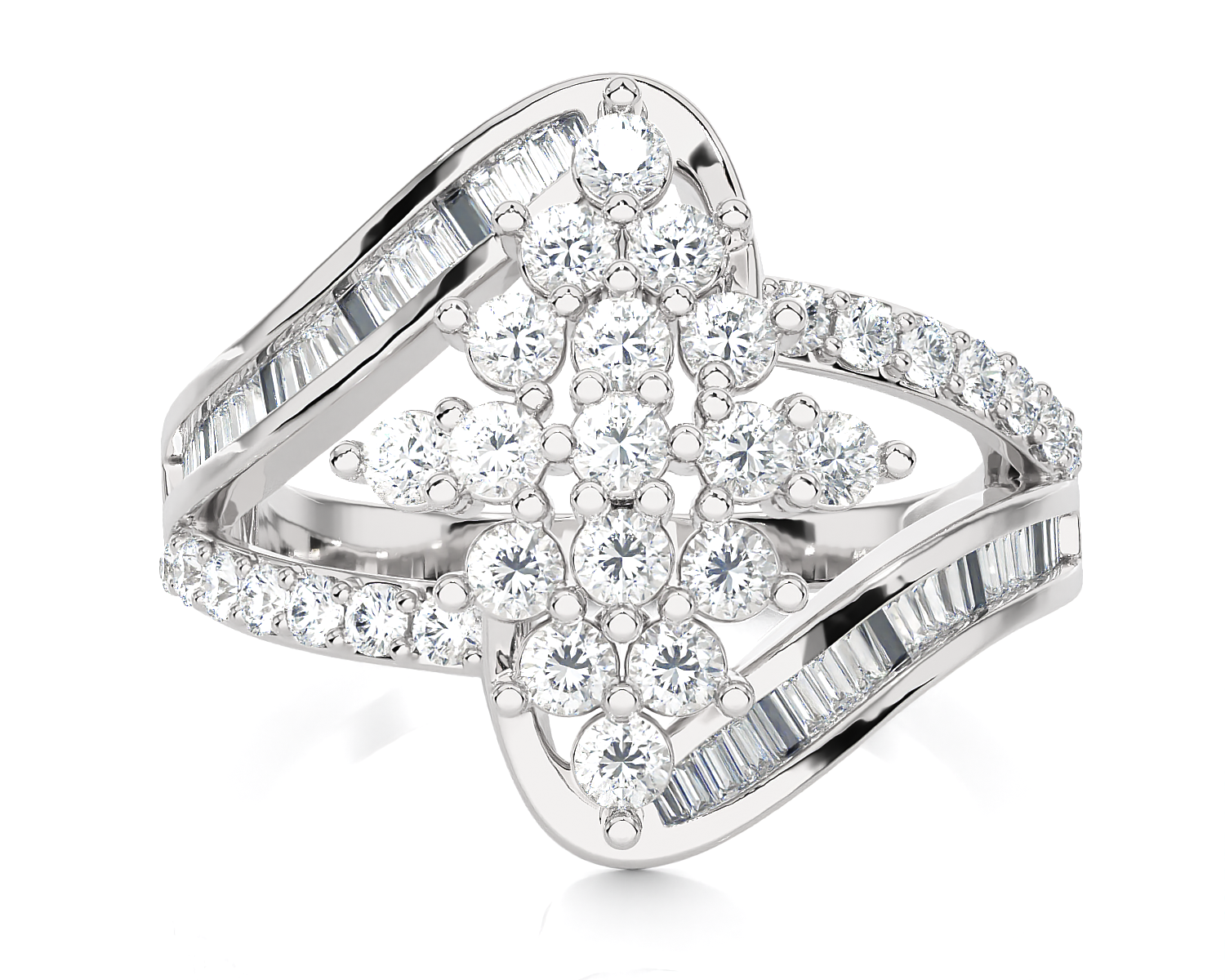 1 ctw Round Lab Grown Diamond Ring