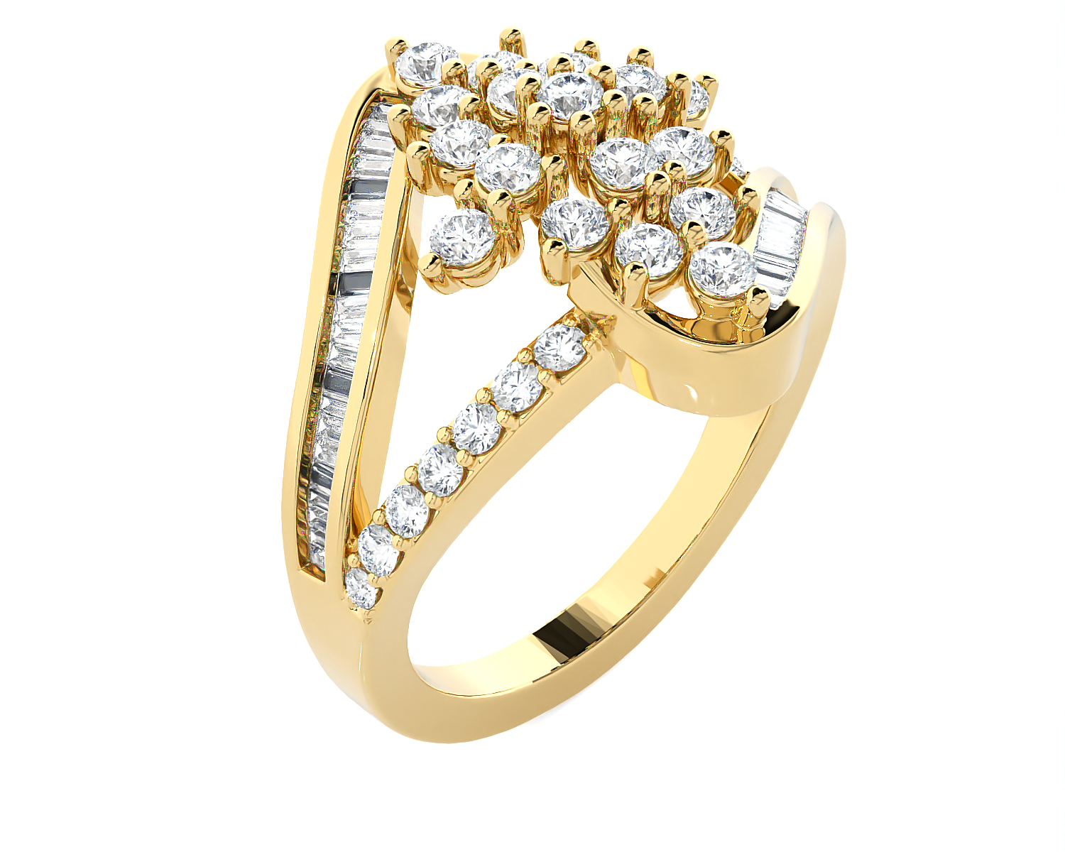 1 ctw Round Lab Grown Diamond Ring
