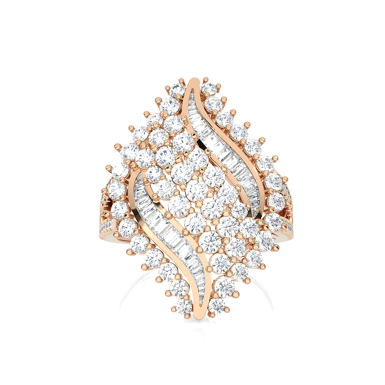 2 1/3 ctw Round Lab Grown Diamond Ring