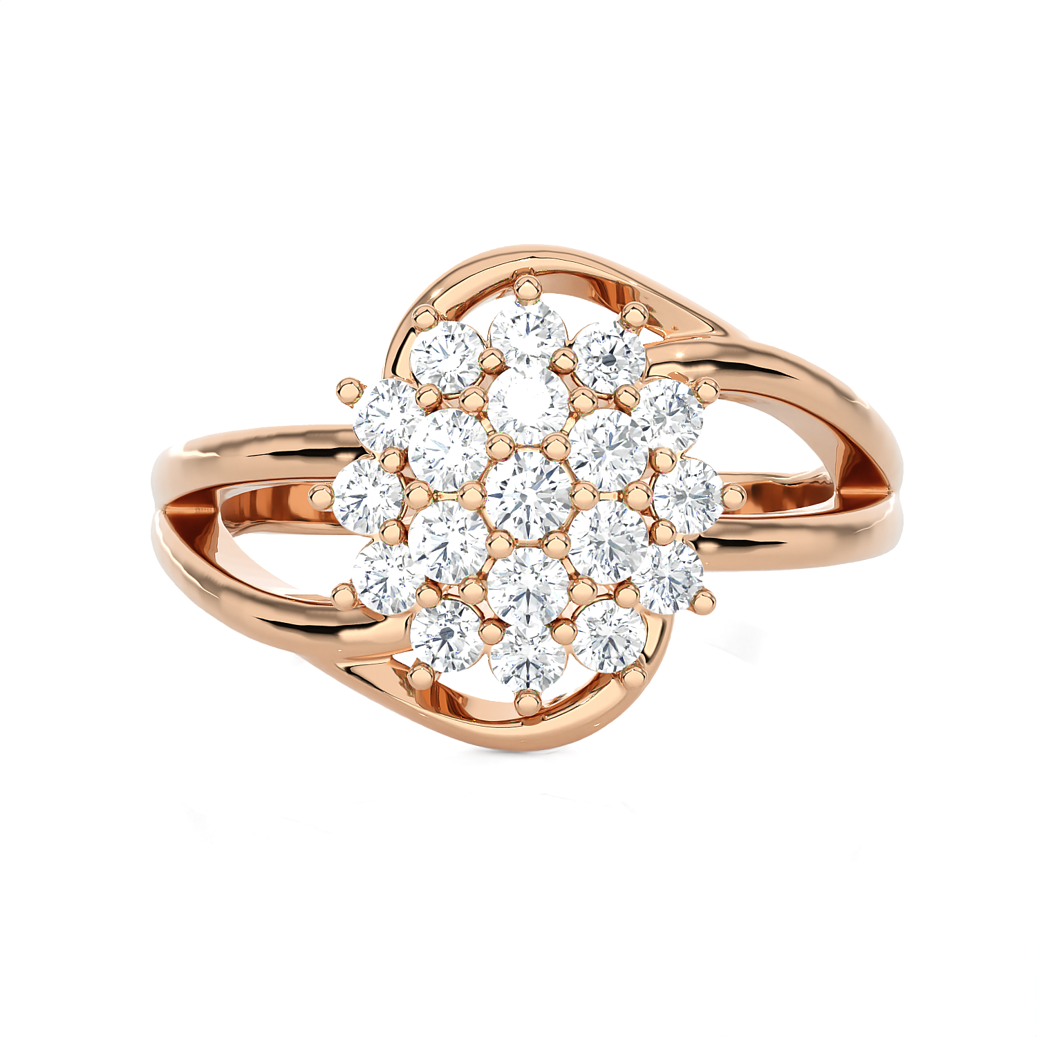 5/8 ctw Round Lab Grown Diamond Ring