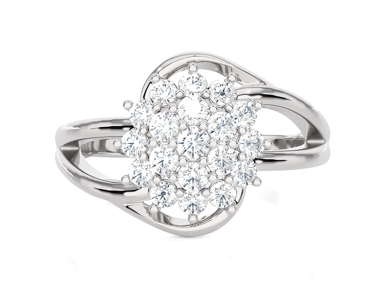 5/8 ctw Round Lab Grown Diamond Ring