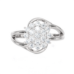 5/8 ctw Round Lab Grown Diamond Ring