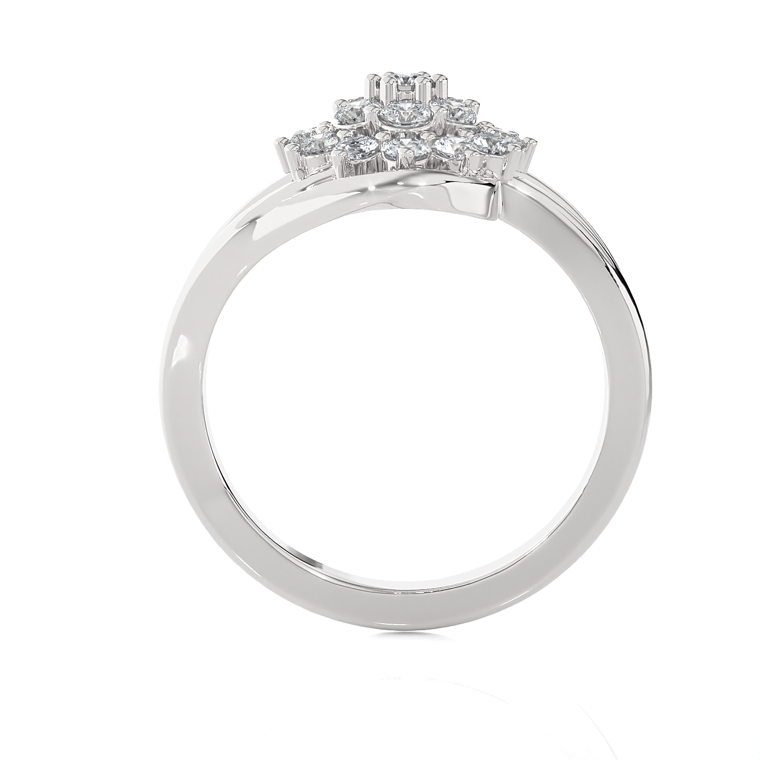 5/8 ctw Round Lab Grown Diamond Ring