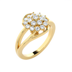 5/8 ctw Round Lab Grown Diamond Ring