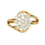 5/8 ctw Round Lab Grown Diamond Ring