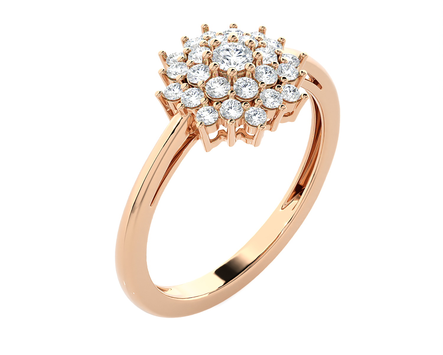 1/2 ctw Round Lab Grown Diamond Ring