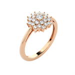 1/2 ctw Round Lab Grown Diamond Ring