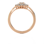 1/2 ctw Round Lab Grown Diamond Ring