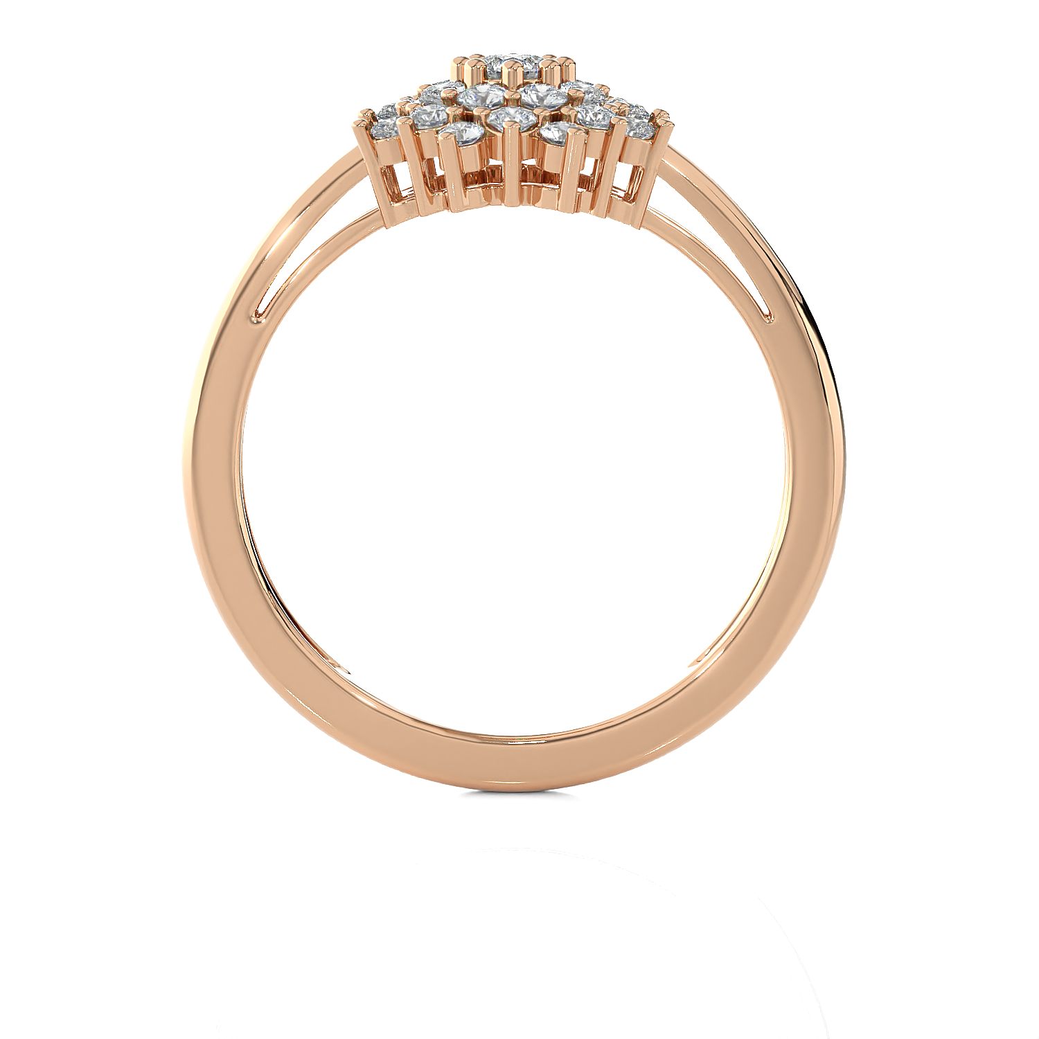 1/2 ctw Round Lab Grown Diamond Ring