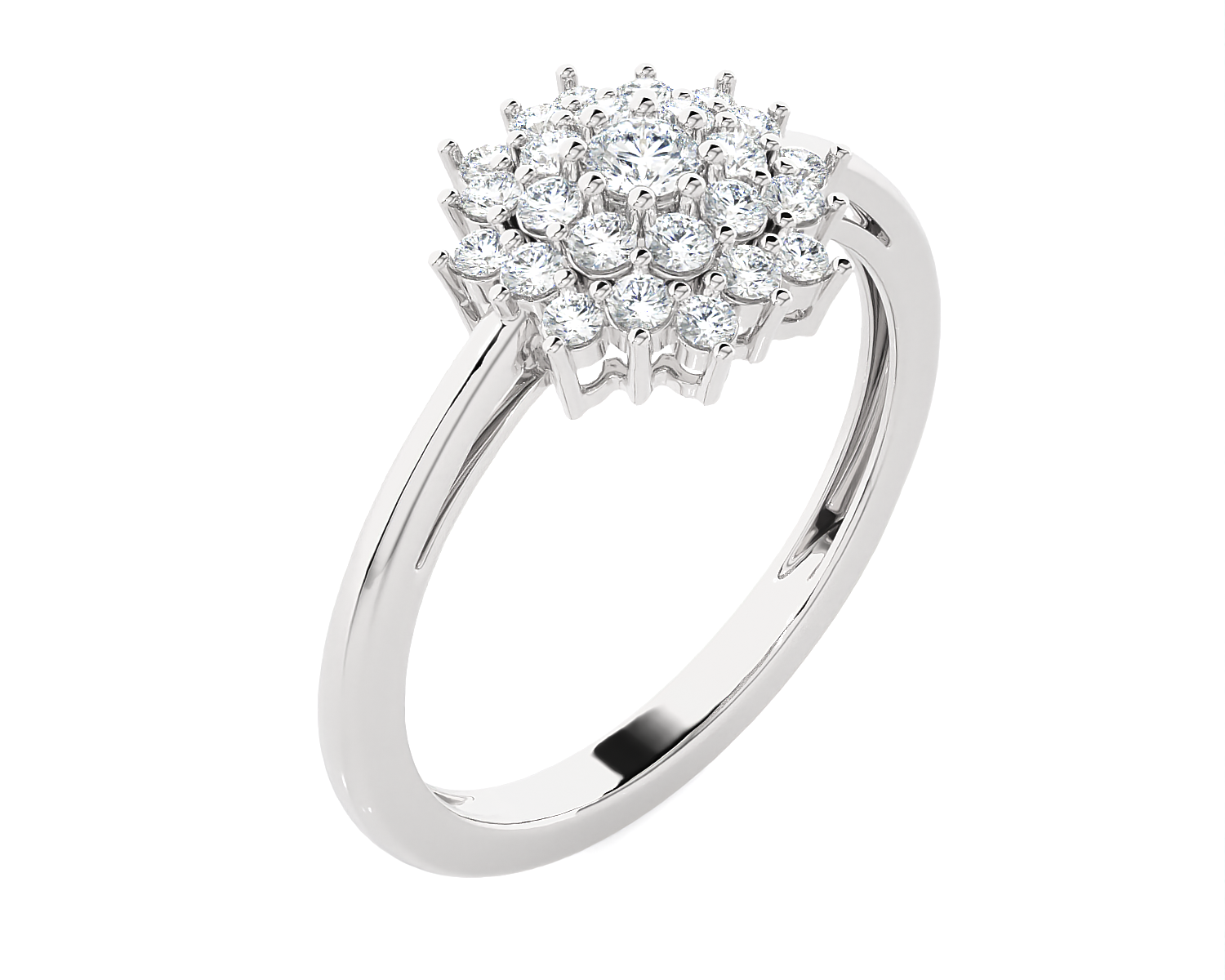 1/2 ctw Round Lab Grown Diamond Ring
