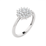 1/2 ctw Round Lab Grown Diamond Ring
