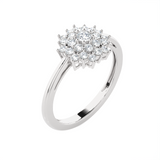 1/2 ctw Round Lab Grown Diamond Ring