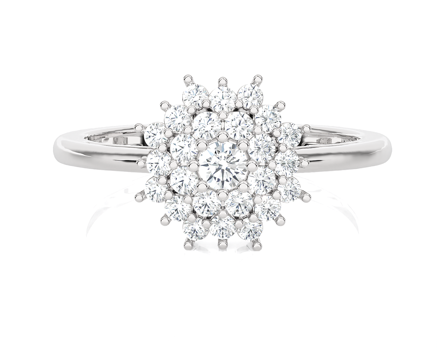 1/2 ctw Round Lab Grown Diamond Ring