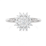 1/2 ctw Round Lab Grown Diamond Ring